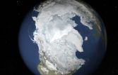 NASA: площадь льдов в Арктике сократилась до наименьшей с начала наблюдения
