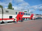 Между Москвой и Санкт-Петербургом начнет курсировать двухэтажный поезд