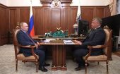 Владимир Путин встретился с губернатором Астраханской области