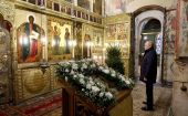 Владимир Путин поздравил с Рождеством православных христиан