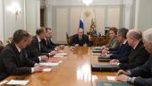 Путин обсудил с членами СБ РФ ситуацию на Украине и проблему Сирии