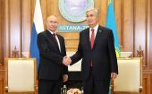 Владимир Путин встретился с коллегой из Казахстана