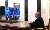 Владимир Путин провел совещание с членами Совета Безопасности