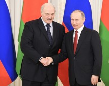Александр Лукашенко поздравил Владимира Путина