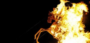 Россияне победили в Рижском Чемпионате огненных скульптур