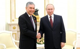 Владимир Путин встретился с бывшим туркменским коллегой
