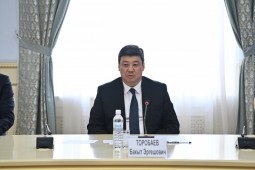 Заместитель Председателя Кабинета Министров Бакыт Торобаев встретился с Первым заместителем Председателя Правительства Омской области